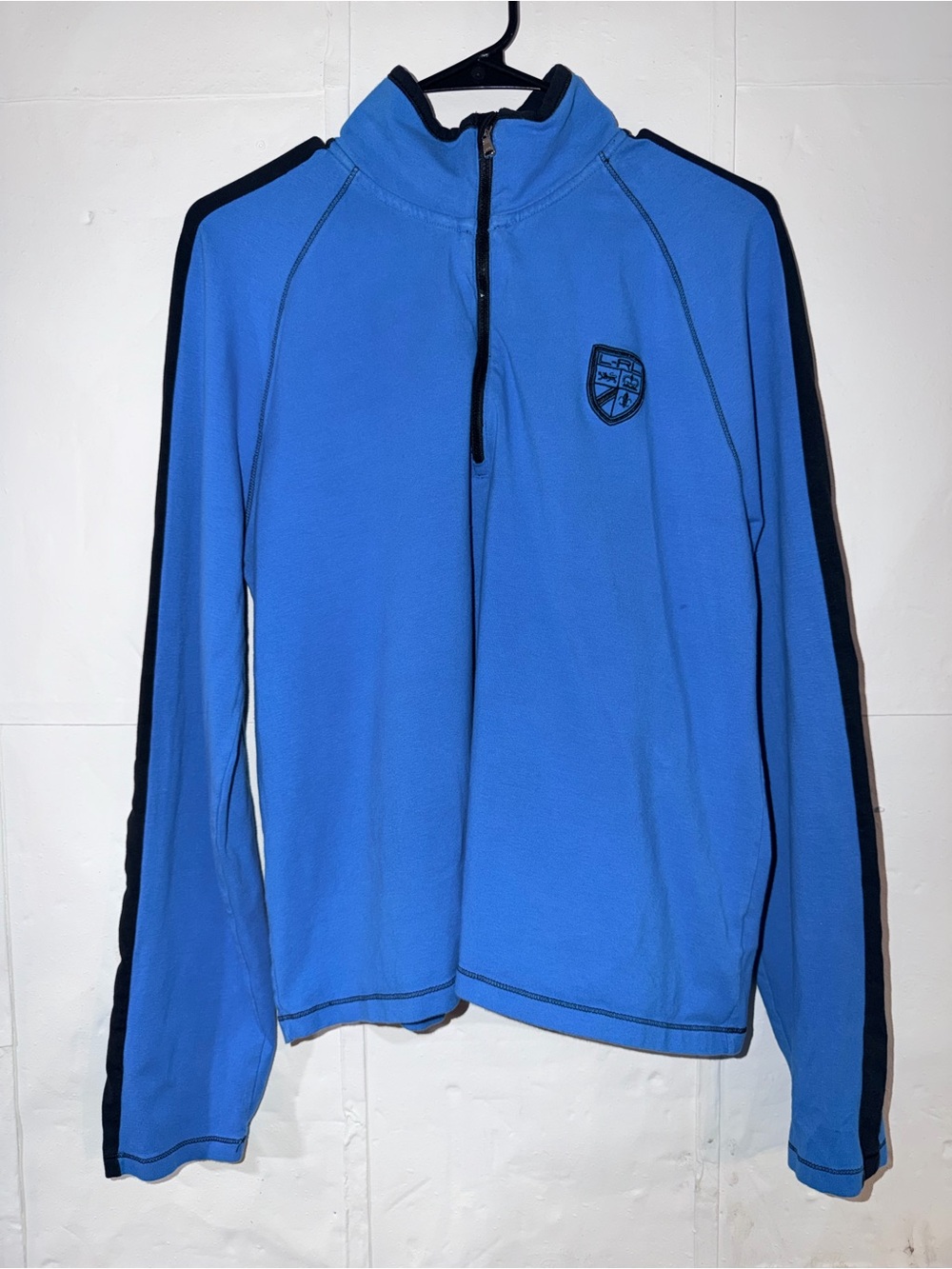Ralph Lauren Blue Pullover with Dark Navy Trim